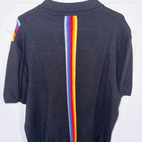 New Teddy Fresh Rainbow Wave Half Zip Knit Top Women’s XXL - Picture 5 of 5